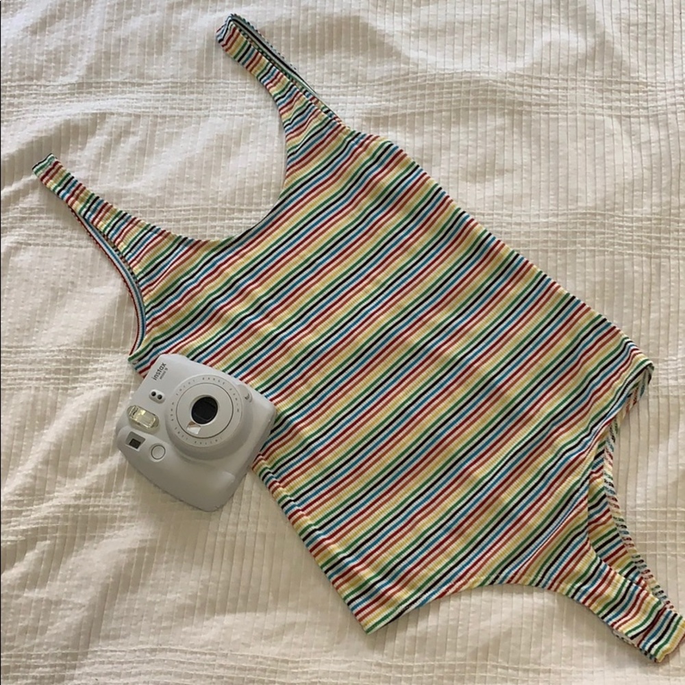 Rainbow bodysuit